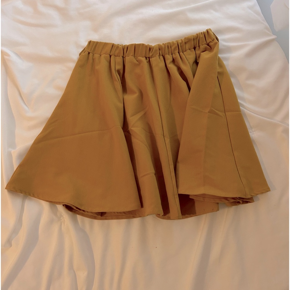 Yellow Circle Skirt